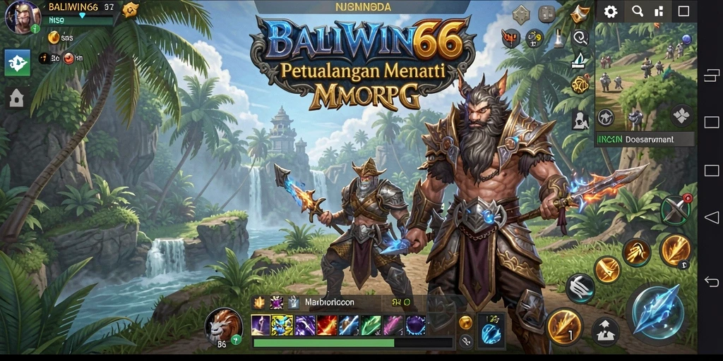 Tampilan gameplay menarik dari BALIWIN66 yang memperlihatkan aksi petualangan.