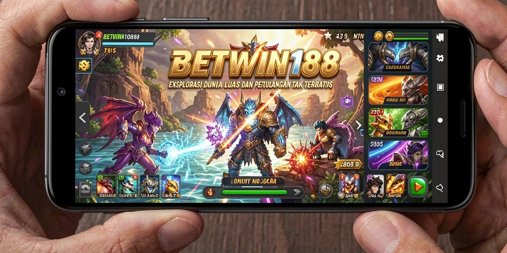 Tampilan gameplay BETWIN188 dalam dunia Open World yang menakjubkan.