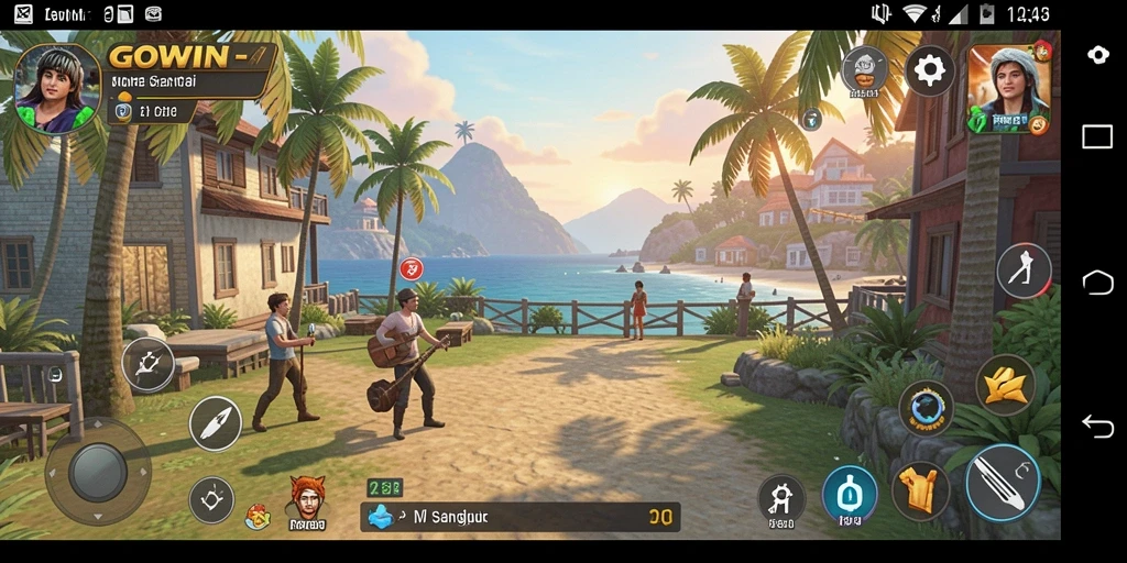 Screenshot gameplay GOWIN menampilkan momen seru dan penuh tantangan.