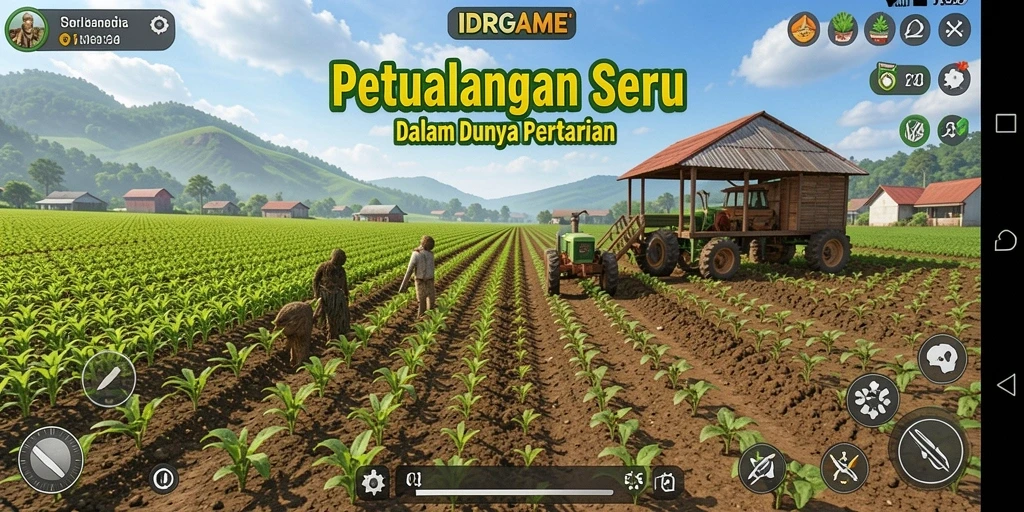 Gameplay seru IDRGAME dengan grafis pertanian yang menakjubkan.