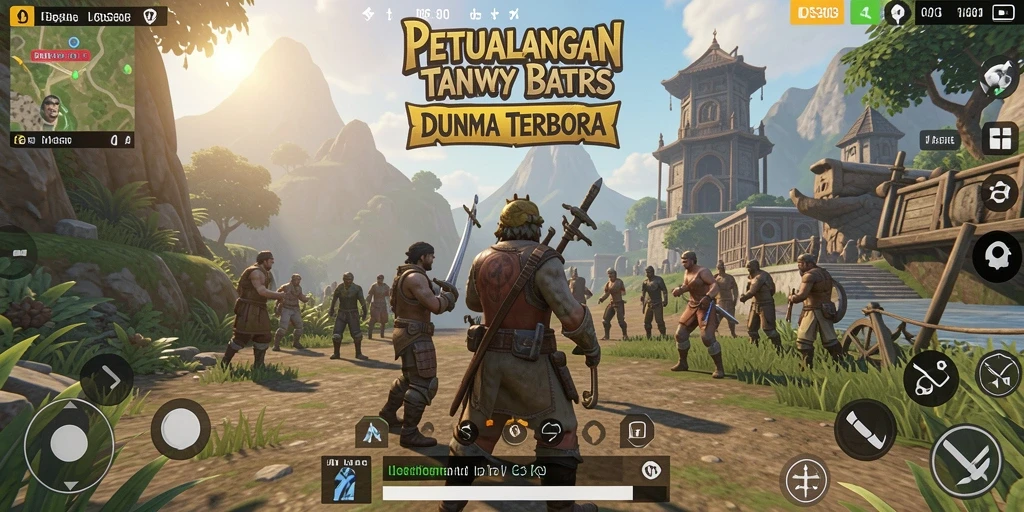 Tampilan menarik dari gameplay Open World di LOS303.