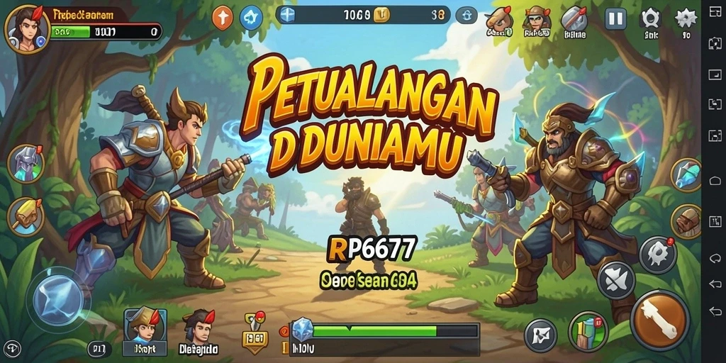Gameplay seru dari RP6677 dengan petualangan mendebarkan.